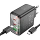 Мережевий зарядний пристрій 65W HOCO CS44A USB/2хType-C + кабелем Type-C - Type-C - зображення 1