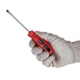 Викрутка шліцева SL5 * 100 мм INTERTOOL VT-3107 - изображение 4