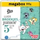 Преміум підгузники-трусики Etos LuierBroekjes Woezel & Pip Luiers 5 розмір ( 12-18кг ) 3уп*33шт - зображення 3