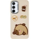 Чехол Накладка CaseIT Leather Toys для Samsung Galaxy A17 4G/5G Capybara / Sand - изображение 2