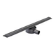 Душовий трап з нерж. сталі SUS304 Mixxus Drain-05-70-Slim Black (30x700 мм) (Чорний) (MI6170) MI6170 - зображення 1