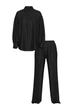 Піжама: сорочка та брюки Victoria's Secret 46(L) Чорний (129464) - зображення 2