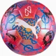М'яч футбольний Puma Neymar JR Graphic Ball 084882-01 5 Червоно-синій (4069157805759) - зображення 2
