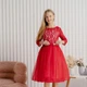 Сукня святкова Rozzi Girls Мереживо 128 см червоний - изображение 3