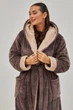 Халат BARWA garments 0383 M коричневий (2110003832152) - изображение 5