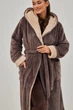 Халат BARWA garments 0383 M коричневий (2110003832152) - изображение 7