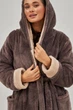 Халат BARWA garments 0383 2XL коричневий (2110003835153) - изображение 6