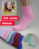 Шкарпетки жіночі укорочені 012 Color, 36-40р. Набір з 6 пар, асорті - зображення 1