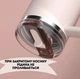 Термос термокружка Stanley Quencher ProTour Flip Straw Tumbler из нержавеющей стали 1,18 л Cherry Red KT7001951 - изображение 3