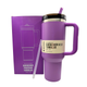 Термос термокружка Stanley Quencher ProTour Flip Straw Tumbler из нержавеющей стали 1,18 л Purple KT7001952 - изображение 1
