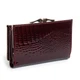 Женский кожаный лаковый кошелек SERGIO TORRETTI FEW214 wine red - изображение 4