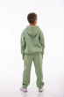 Детский спортивный утепленный костюм Kindamor Warm Autumn Olive для мальчика, флис 134 см оливковый - изображение 5