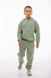 Детский спортивный утепленный костюм Kindamor Warm Autumn Olive для мальчика, флис 134 см оливковый - изображение 12
