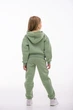 Детский спортивный утепленный костюм Kindamor Warm Autumn Olive для девочки, флис 134 см оливковый - изображение 4