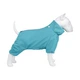 Дождевик для собак крупных пород WAUDOG Clothes голубой водонепроницаемый (плащ/комбинезон) полиэстер, размер L50 (грудь 70–74 см, шея 47–50 см, длина 47–50 см) арт. 19902 - изображение 1