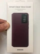 Чехол-книжка Smart Clear View Cover для Samsung Galaxy S22 Plus (S906) Burgundy - изображение 2