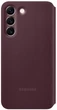 Чехол-книжка Smart Clear View Cover для Samsung Galaxy S22 Plus (S906) Burgundy - изображение 4