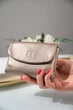 Кожаный золотистый небольшой кошелек VerMari 3907-1806 - изображение 2