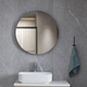 Зеркало круглое White (белое) 70*70 см - изображение 2