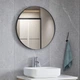 Зеркало круглое White (белое) 70*70 см - изображение 3