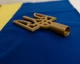 Навершие на флаг, наконечник Трезуб на флаг, верхушка для флага Медный - изображение 3