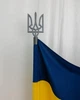 Навершие на флаг с прорезью, наконечник Трезуб на флаг, верхушка для флага Серебряный - изображение 6