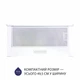 Мощная вытяжка кухонная Minola HTL 5714 WH 1100 LED, белая телескопическая вытяжка на кухню - изображение 3