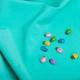 Ткань трикотаж Бифлекс матовый 194 гр/м2, эластичная для купальников, леггинсов, спортивной одежды темно бирюзовый м.п. - изображение 3