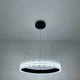 Люстра светодиодная подвесная LUMINARIA ERIKA 65W R485 BLACK / LED светильник (с пультом) - изображение 7