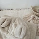 Детское полотенце-пончо с капюшоном и вышивкою мишки 60*120 см Бежевый 42816 - изображение 6