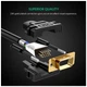 Кабель мультимедійний VGA M to VGA M 2.0m VG101 black Ugreen - зображення 7