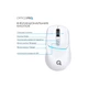 Мышка OfficePro M468W Wireless/Bluetooth White (M468W) - изображение 9