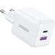 Зарядний пристрій Ugreen X516 2xUSB 30W (USB-A + USB-C) White (65015) - зображення 3