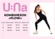 Комбинезон женский спортивный U:na FLOW черный 345569_M - изображение 4