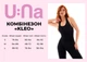 Комбинезон женский спортивный U:na KLEO черный 345576_S - изображение 5