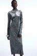 Сукня жіноча COS open-back velvet midi dress 1205117002 S Сірий - изображение 1