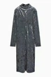 Сукня жіноча COS open-back velvet midi dress 1205117002 S Сірий - изображение 5