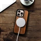 Накладка SkinBacker Wood для Apple iPhone 16 Pro Max Палисандр (80152) - изображение 3
