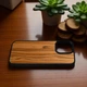 Накладка SkinBacker Wood для Apple iPhone 15 Pro Max Римская оливка (80145) - изображение 4