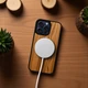 Накладка SkinBacker Wood для Apple iPhone 15 Pro Max Римская оливка (80145) - изображение 6