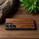 Накладка SkinBacker Wood для Samsung Galaxy S25 Ultra Палисандр (80174) - изображение 3