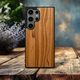 Накладка SkinBacker Wood для Samsung Galaxy S24 Ultra Римская оливка (80169) - зображення 2