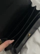 Женская сумка клатч Sunset Medium Shoulder Bag YSL черный - изображение 5