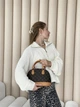 Жіноча сумка Louis Vuitton Alma BB коричневий + молочний через плечі Луї Віттон Альма MDR - зображення 2
