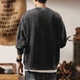 Світшот виварений без капюшона темно - сірий XXL - зображення 5