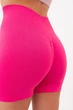 Шорти жіночі безшовні з моделюючим швом Giulia SHORTS SHAPE L/XL Pink-bright, спортивні еластичні велосипедки - зображення 4