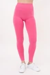 Женские спортивные леггинсы Giulia LEGGINGS SHAPE S/M с моделирующим швом, тренировки, активность, эластичные, розовые Pink-bubblegum - изображение 2