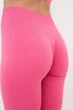 Женские спортивные леггинсы Giulia LEGGINGS SHAPE S/M с моделирующим швом, тренировки, активность, эластичные, розовые Pink-bubblegum - изображение 4