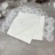 Крыжма для крещения Ажурная 90х90 белая - изображение 8