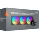 Система жидкостного охлаждения PcCooler DA360 Pro ARGB Digital BK - изображение 6